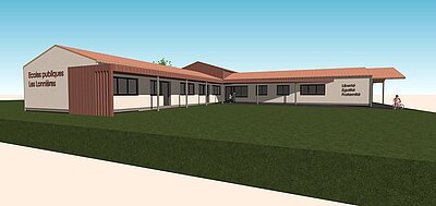 Inauguration de l'école élémentaire Les Lonnières