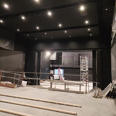 L'espace culturel de la Mauvraie : les travaux à mi-parcours