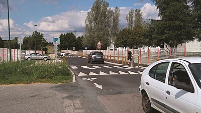 Aménagement voie cyclable à Ligné Aménagement voie cyclable à Ligné