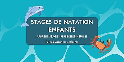 Stages de natation enfants