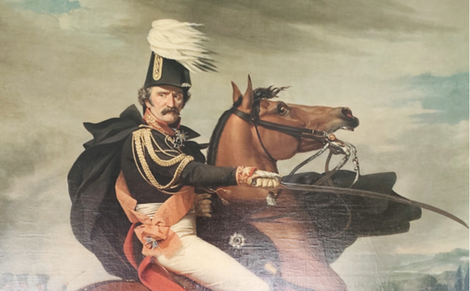 Marécham Blucher, chef armée prussienne