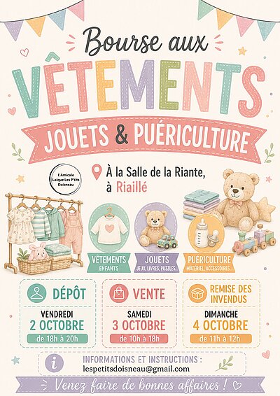 Bourse à la puériculture